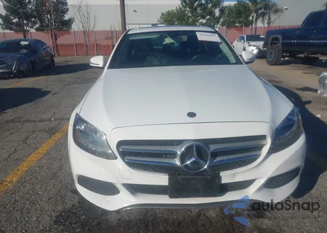 2018 Mercedes-Benz C 300 from USA, damaged, VIN 55SWF4JB8JU240219